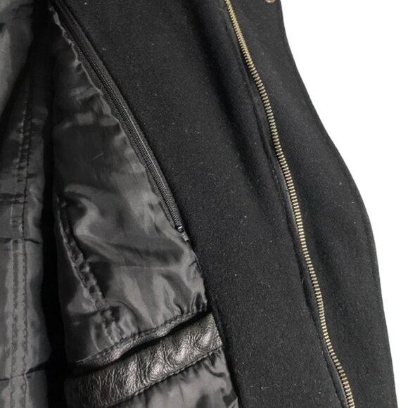 Canada Sportswear Men's Fountain Tire Black Varsity Full Zip Jacket - Picture 7 of 11